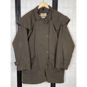 Weathers Vintage Australian Outerwear, Waxed Oilskin Oilskin Jacket. Size: L